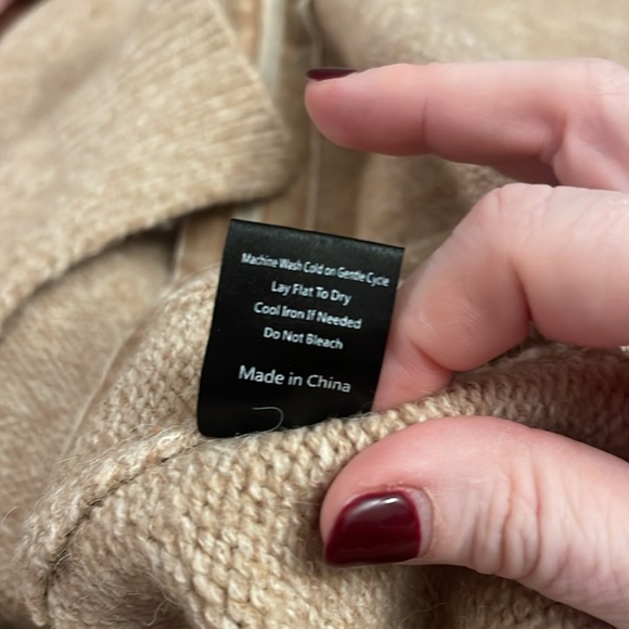 Pol ladies long zipper hooded cardigan. Small. - Picture 15 of 15